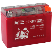Мотоаккумулятор Y50-N18L-A3, YTX24HL-BS, YTX24HL Red Energy GEL - 20 A/ч 260 А (DS 12-20)