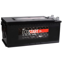 Грузовой аккумулятор EcoStart 190 А/ч (под болты) российская полярность (-+)