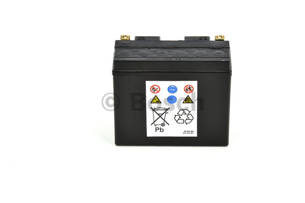Мотоаккумулятор YT12B-BS Bosch M6 019 AGM - 12 А/ч (0 092 M60 190) [+ -]
