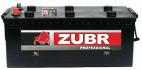 Грузовой аккумулятор Zubr Professional 190 А/ч  (под болты) российская полярность (-+)