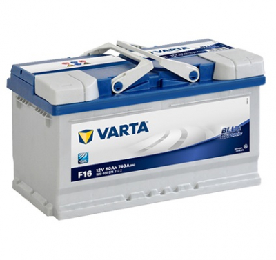 Аккумулятор автомобильный Varta Blue Dynamic F16 - 80 А/ч (580 400 074) [-+]