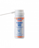 Liqui Moly грязеотталкивающая белая смазка Wartungs-Spray weiss