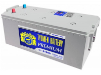 Грузовой аккумулятор Тюмень Premium - 210 А/ч российская полярность (-+)