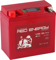 Мотоаккумулятор YTX14-BS, YTX14H-BS, YTX16-BS, YB16B-A Red Energy GEL - 14 A/ч 205 А (DS 12-14)