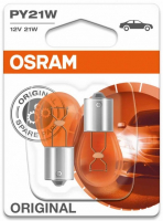 Автолампы PY21W Osram Original (7507-02B)