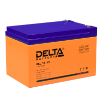 Аккумулятор Delta GEL - 15 А/ч (GEL 12-15)