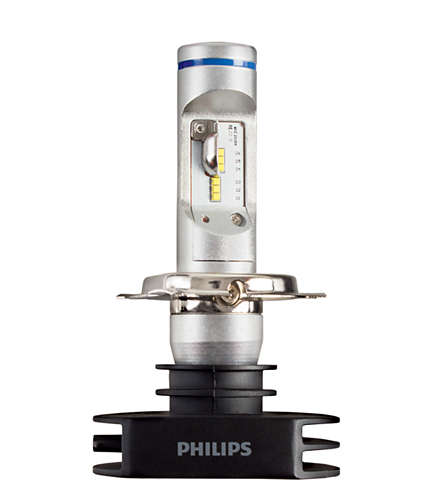 Светодиодные лампы H4 Philips X-Treme Ultinon LED +200% 6500K (12953BWX2)