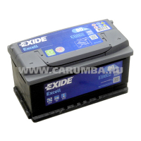 Аккумулятор автомобильный Exide Excell EB802 - 80 А/ч [-+]