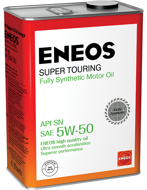 Моторное масло Eneos Super Touring 5W-50 SN