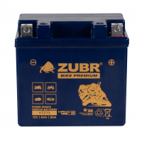 Мотоаккумулятор Zubr Bike Premium Nano Gel - 6 А/ч 80 А (YTZ7S) TTZ7S-BS [-+]