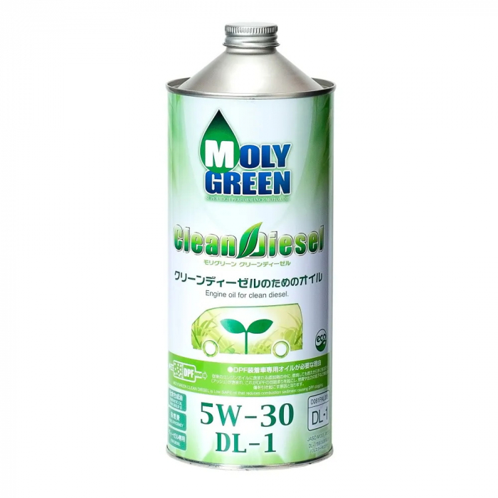 Моторное масло Molygreen Clean Diesel 5W-30 DL-1