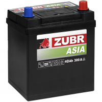 Аккумулятор автомобильный Zubr Premium Asia - 40 А/ч (B19L) [-+]