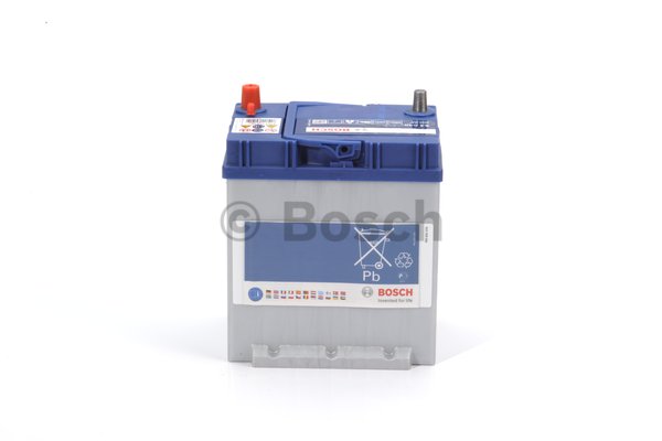 Аккумулятор автомобильный Bosch S4 030 Silver Asia - 40 А/ч тонкие клеммы (0 092 S40 300, B19L) [-+]