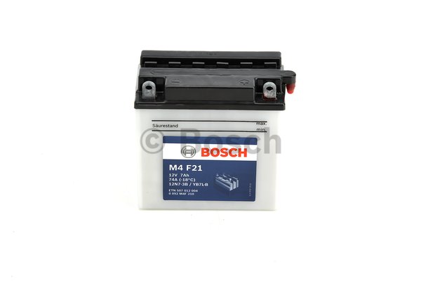 Мотоаккумулятор 12N7-3B Bosch M4 F21 Fresh pack - 7 А/ч (0 092 M4F 210) [- +]