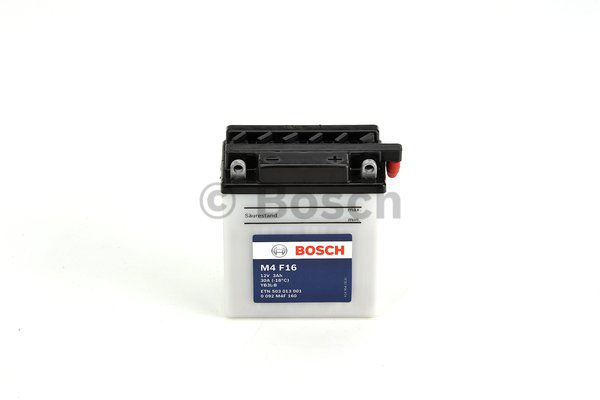 Мотоаккумулятор YB3L-B Bosch M4 F16 Fresh pack - 3 А/ч (0 092 M4F 160) [- +] снят с производства