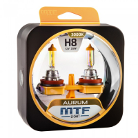 Автолампы H8 MTF Aurum 3000K (HAU1208)