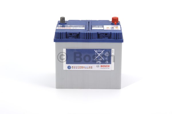 Аккумулятор автомобильный Bosch S4 025 Silver Asia - 60 А/ч (0 092 S40 250, D23R) [+-]