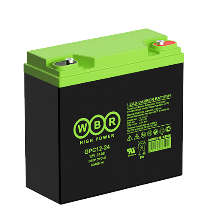 Аккумулятор WBR AGM - 24 А/ч (GPC12-24)
