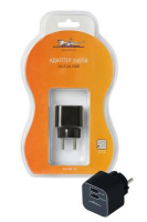 Адаптер Airline (2xUSB 1A+2.4A 220В)