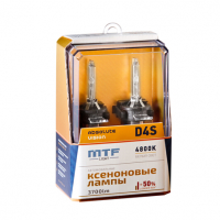 Лампы ксеноновые D4S MTF Absolute Vision +50% 4800K (AVBD4S)