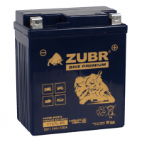 Мотоаккумулятор Zubr Bike Premium Nano Gel - 7 А/ч 120 А (YTX7L-BS) [-+]
