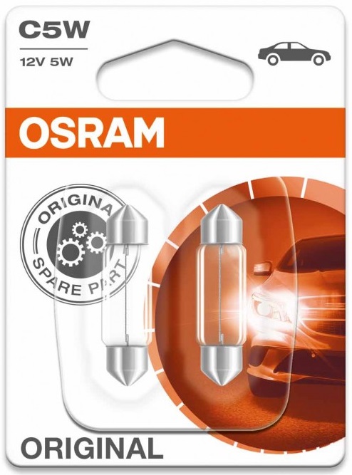 Автолампы C5W Osram Original (6418-02B)