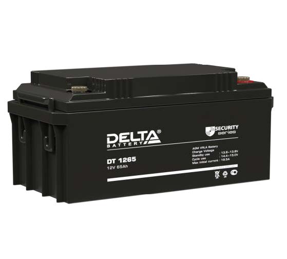 Аккумулятор Delta DT - 65 А/ч (DT 1265) ОПС серия