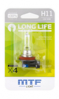 Автолампа H11 MTF Long Life 3000K (HLL1211b)
