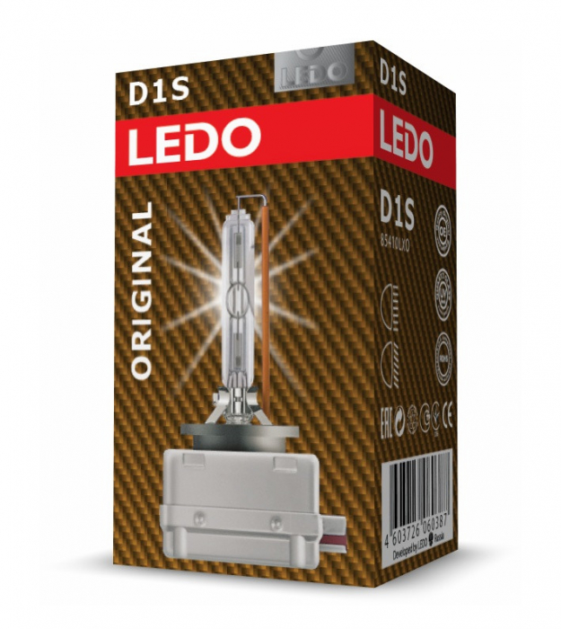 Лампа ксеноновая D1S Ledo Original 4300K (85410LXO)