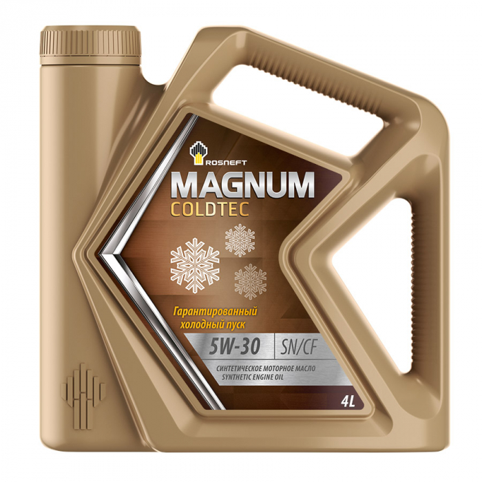 Моторное масло Rosneft Magnum Coldtec 5W-30 A3/B4