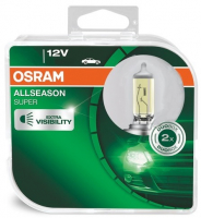 Автолампы H7 Osram Allseason +30% 3000K (64210ALLHCB-HCB)