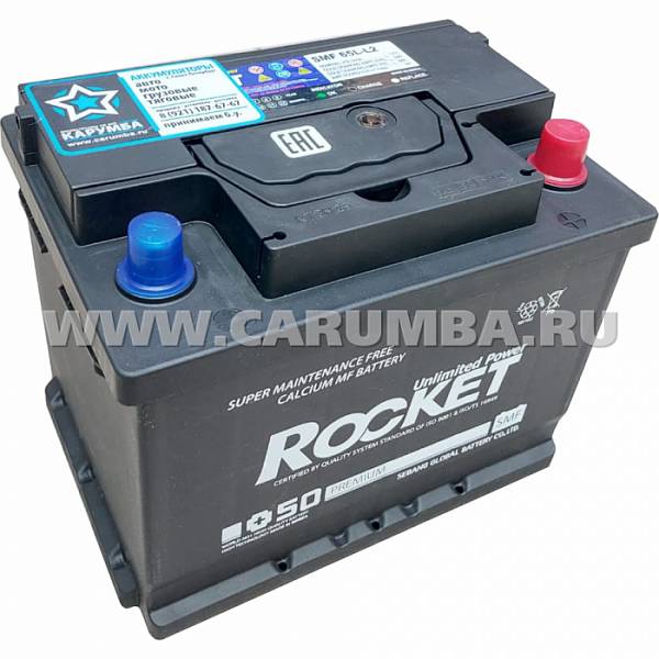 Аккумулятор автомобильный Rocket Premium SMF 66L-L2 - 66 А/ч  [-+]