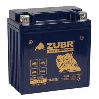 Мотоаккумулятор Zubr Bike Premium Nano Gel - 10 А/ч 150 А (YB9-BS) YB9A-A [+-]