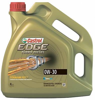 Моторное масло Castrol Edge Turbo Diesel 0W-30 C3 TITANIUM