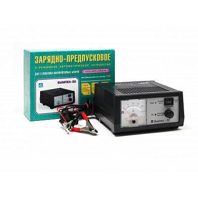Зарядное устройство Вымпел - 30 (WET, Ca/Ca, Ag, Ni-Cd, Ni-Mn, Ni-Zn, щелочные и др.) 0,8-20 А