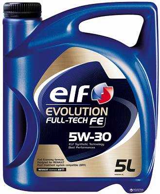 Моторное масло Elf Evolution Full-Tech FE 5W-30 C4