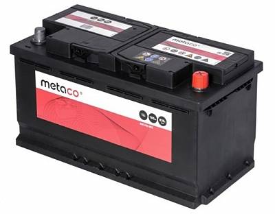 Аккумулятор автомобильный Metaco - 100 А/ч [-+]