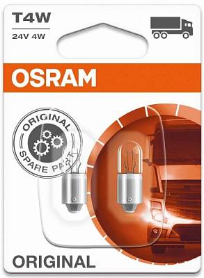 Автолампы грузовые T4W Osram Original Line (3930-02B) 24V