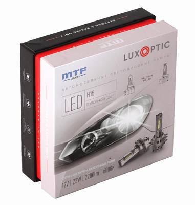 Светодиодные лампы H15 MTF LUXOPTIC LED 6000K (ST15K6)