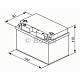 Мотоаккумулятор TTZ12S-BS Bosch M6 012 AGM - 9 А/ч (0 092 M60 120) [+ -]