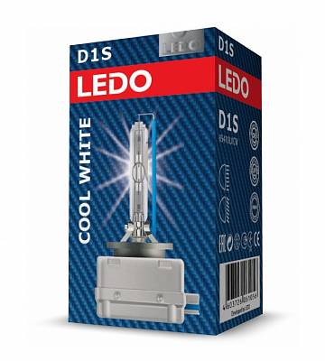 Лампа ксеноновая D1S Ledo Cool White 6000K (85410LXCW)
