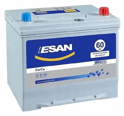 Аккумулятор автомобильный Esan - 60 А/ч (D23L) [-+]