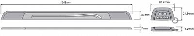 Подсветка порогов Osram LEDambient LEDDEL101