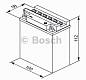 Мотоаккумулятор YB3L-A Bosch M4 F15 Fresh pack - 3 А/ч (0 092 M4F 150) [- +]