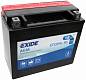 Мотоаккумулятор Exide AGM - 18 А/ч 270 А (ETX20HL-BS) [- +]