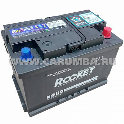 Аккумулятор автомобильный Rocket Premium SMF 75L-L3 - 75 А/ч  [-+]