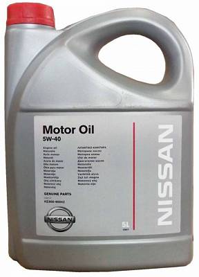 Моторное масло Nissan 5W-40 A3/B4 (KE90090042R) европа