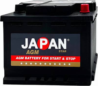 Аккумулятор автомобильный Japan Star Start-Stop AGM (L2) - 65 А/ч  [-+]