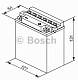 Мотоаккумулятор YB5L-B Bosch M4 F18 Fresh pack - 5 А/ч (0 092 M4F 180) [- +]