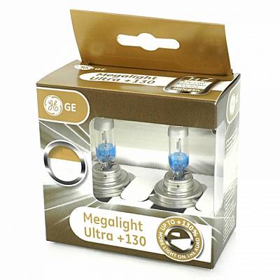 Автолампы H11 General Electric Megalight Ultra +130% (53110XNU)